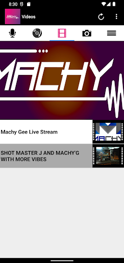 Android application Machygee screenshort