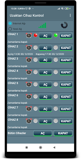 Anteprima dell'app