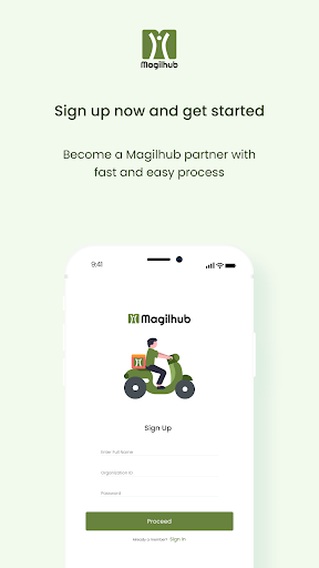 MagilHub Delivery Partner Screen 3