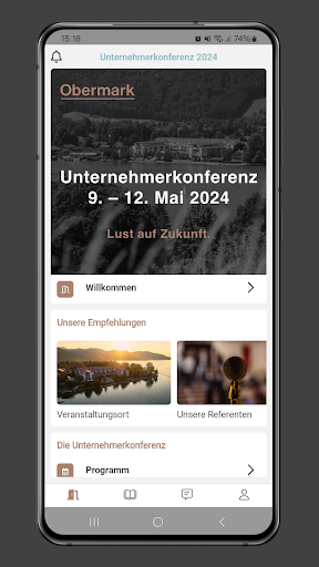 Obermark App Screen 3