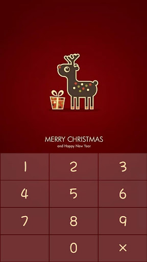 AppLock Theme Christmas Screen 2