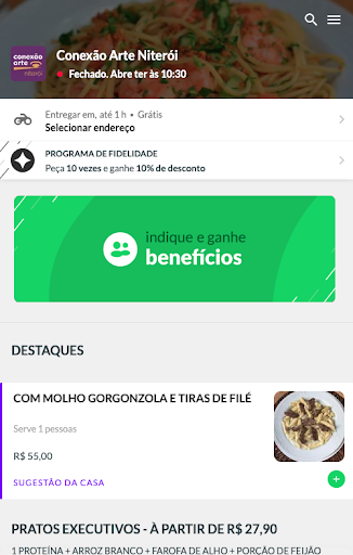 Android application Conexão Arte Niterói screenshort
