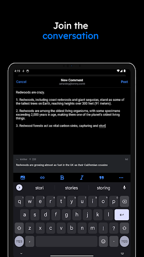 App screenshot