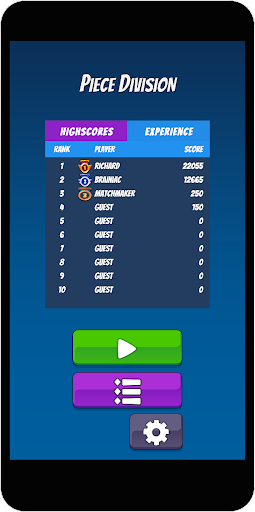Piece Division Screen 3
