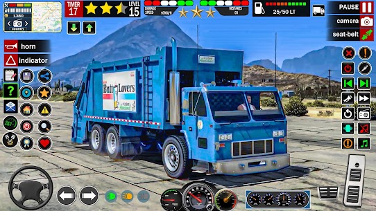 Euro Truck: Trash Truck Games 9