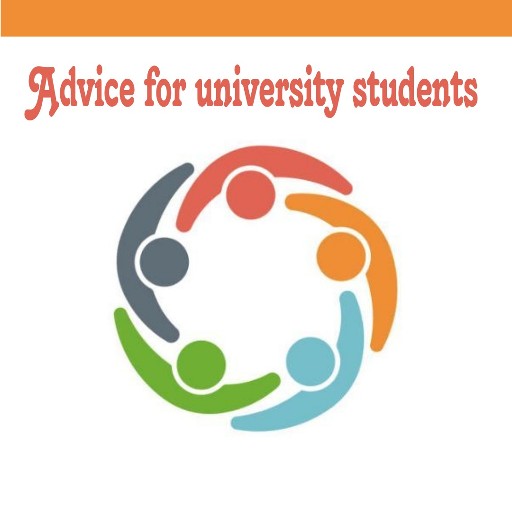 Advice for university students logo
