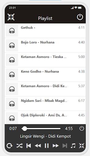 Android application Lagu Jawa Lawas Terpopuluer screenshort