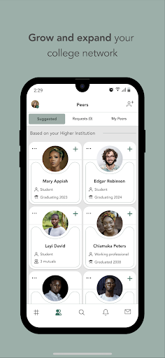 Android application Student Paddy - Digital Campus screenshort