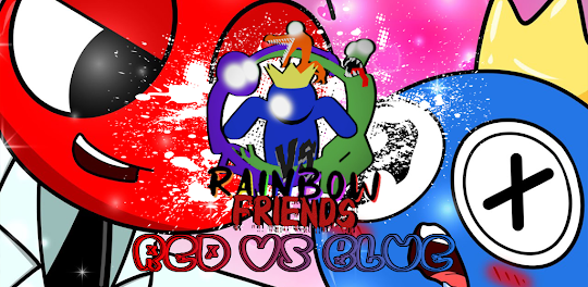 Rainbow Friends 2D!! (ADDED RED,YELLOW.PINK) [Friday Night Funkin