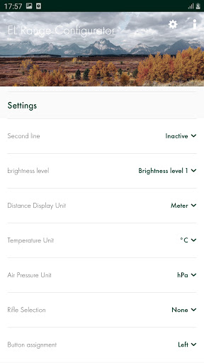 EL Range Configurator Screen 3