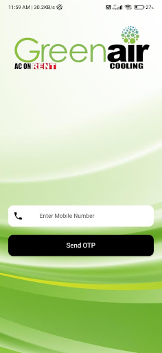 Android application Green Air screenshort