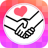出会系アプリで無料ご蠑所トークなら人と人をつなぐチャット icon