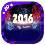 Happy New Year 2016 icon