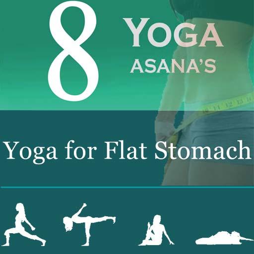 8 Yoga Poses for Flat Stomach  Icon