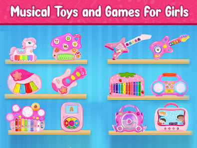 Screenshot 1 Pink Princess Musical Band android