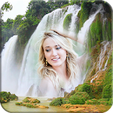 Beautiful Waterfall frames icon