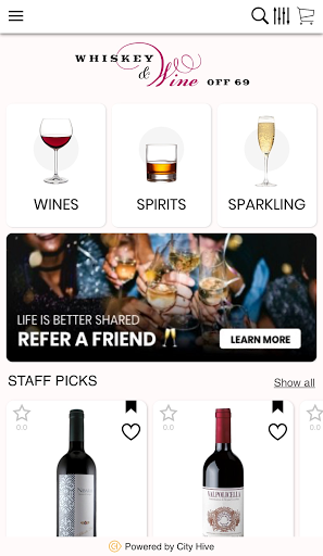 Whiskey and Wine Off 69 Screen 2