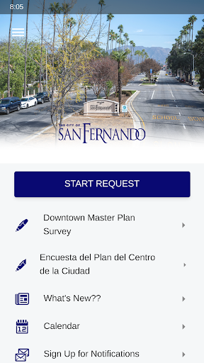 Android application My San Fernando screenshort