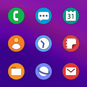 One UI Circle Icon Pack APK (وصله شده/کامل) 2