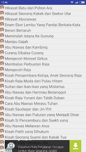Kisah 1001 Malam Terkenal Screen 2