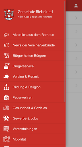 Android application Gemeinde Biebelried screenshort