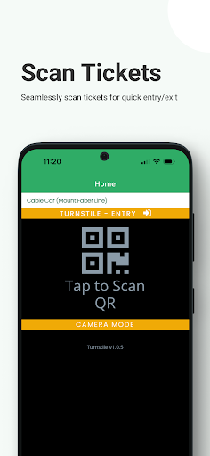 Android application MFTIX Validator screenshort