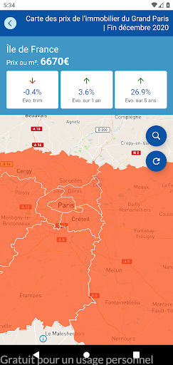Immobilier Notaires Screen 2