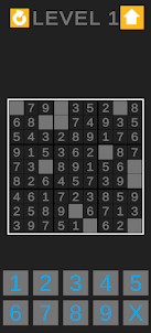 Sudoku Classic Number Puzzle