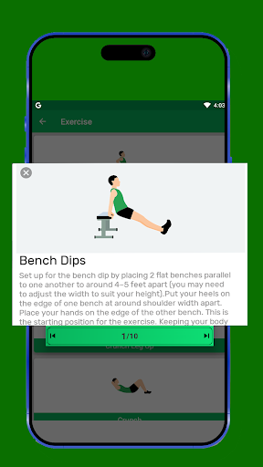 workout routines gym Screen 3