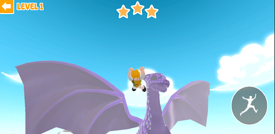 Parkour on the sky dragon obby