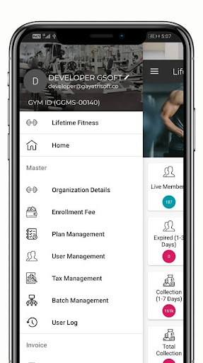 Lifetime Fitness Screen 2