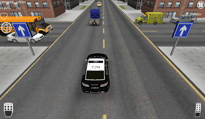 Police Car Racer  MOD APK (Continuity Skill) 19