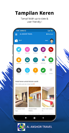 Android application AL ANSHOR TRAVEL screenshort