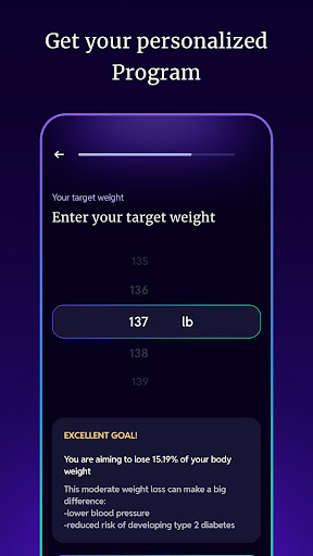 Screenshot of Kure: Hypnosis for Weight Loss