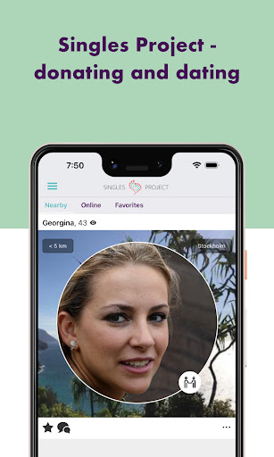 Android application Singles Project screenshort