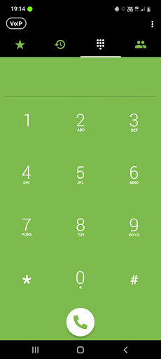 Android application netvoip Talk screenshort