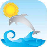 dolphin jumping game icon