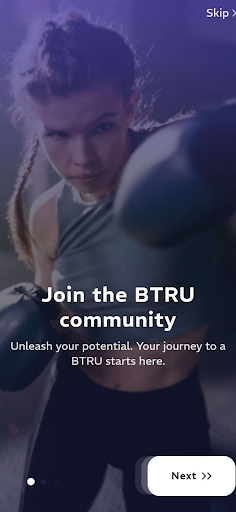 Android application BTRU screenshort