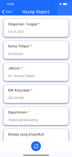 SAP Mobile Screen 3