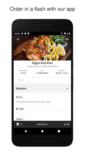 Android application Figo's Peri Peri screenshort
