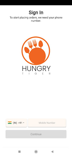 Android application Hungry Tiger screenshort