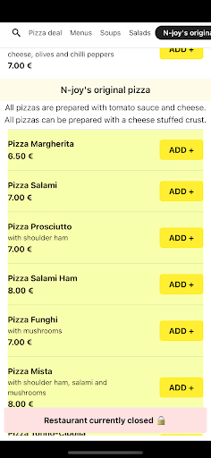 Neustadt Pizzaservice Screen 3