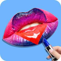 Lip Art 3D  ASMR Satisfying Lips Makeover Game