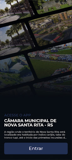 Android application Câmara Nova Santa Rita RS screenshort
