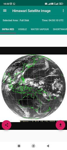 Live Himawari Satellite Image 1