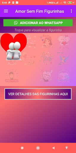Amor Sem Fim Figurinhas Screen 3