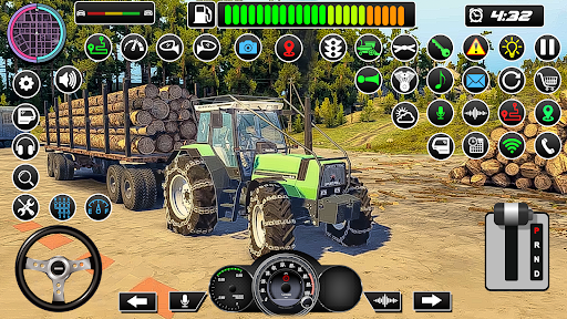 rural tractor farming game 3d