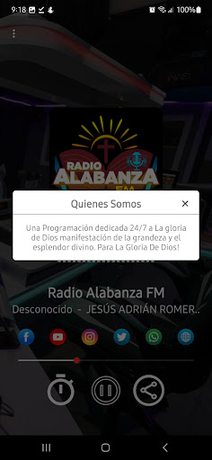 Radio Alabanza FM Screen 3