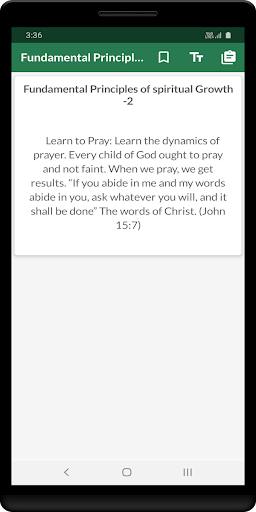 Growing up spiritually Screen 2