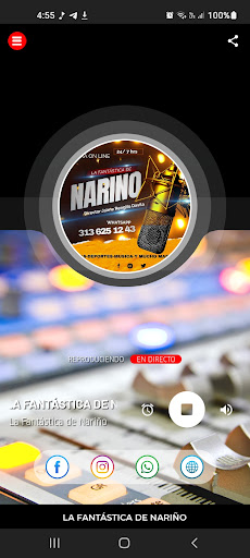 Android application La Fantástica de Nariño screenshort